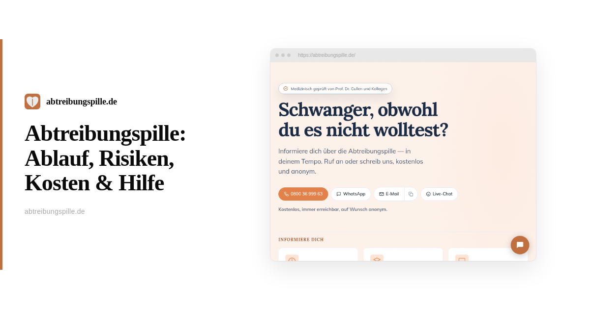 Preview image published by abtreibungspille.org